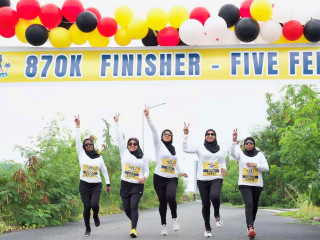 ރަން ފޯ މޯލްޑިވްސްގައި ވާދަކުރި 50 އަހަރުން މަތީގެ ފައިވް ފީޓް ޓީމު