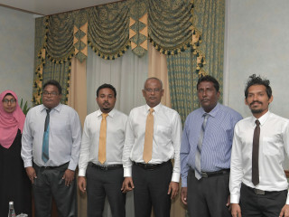 ރައީސް އިބްރާހިމް މުހައްމަދު ސޯލިހު އަދި ބ. ކުޑަރިކިލު ކައުންސިލަރުން