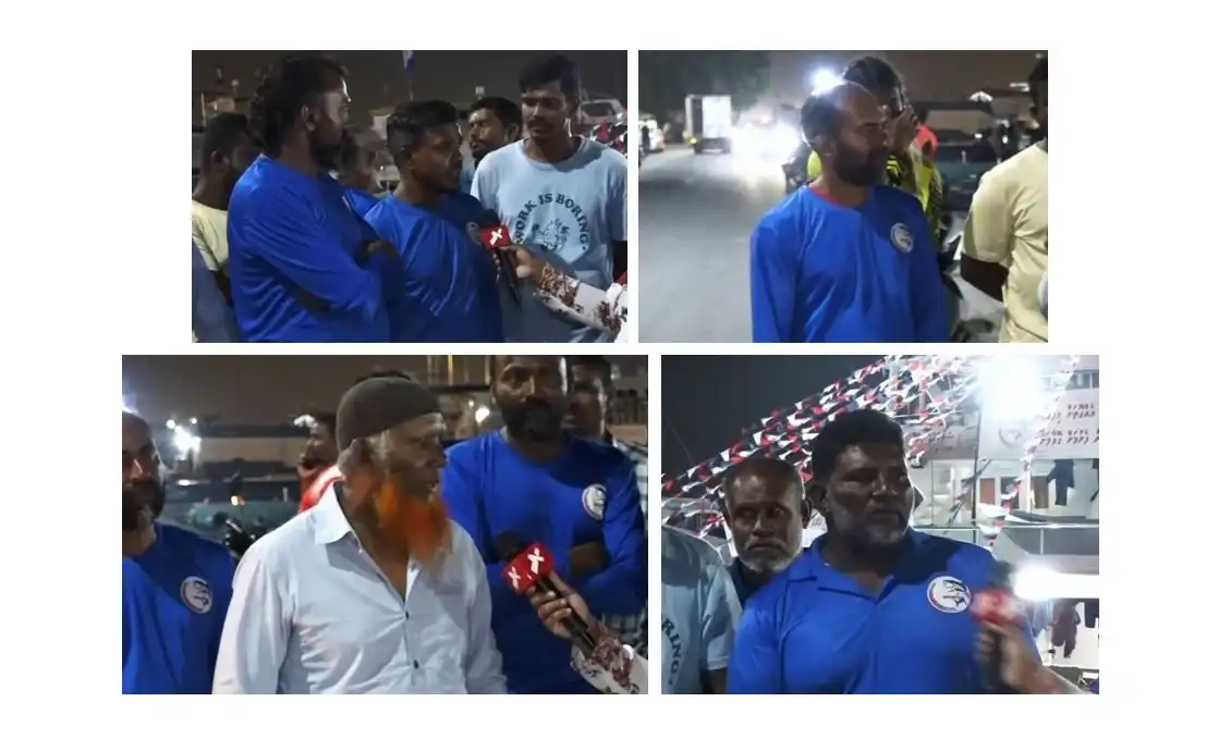 Fishermen sharing their concerns with RaajjeMV
