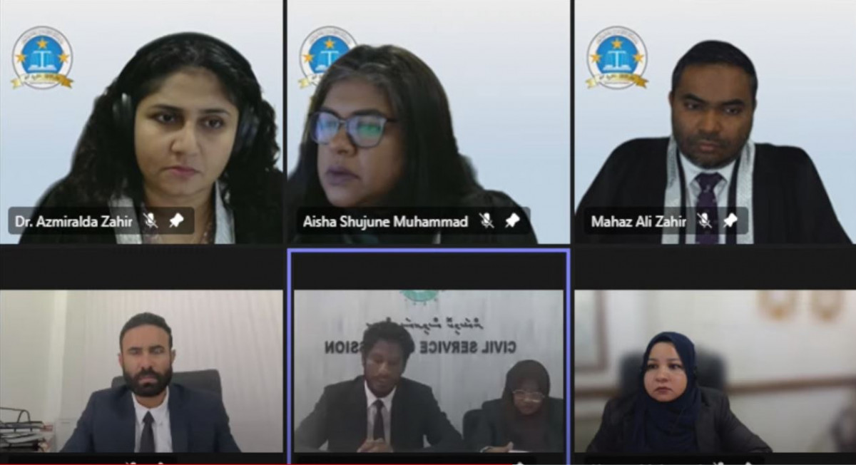 މުސްއަބު އަބްދުﷲ ވަކިކުރުމުން ބަދަލުދޭން ނިންމި ނިންމުމުގެ އިސްތިއުނާފު އަޑުއެހުން