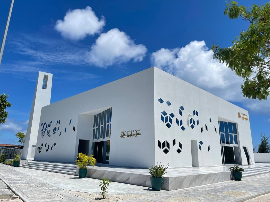 ހުޅުމާލެ ދެވަނަ ފިޔަވަހީގައި އިމާރާތް ކޮށްފައިވާ "މަސްޖިދް ޢަމީލް ޖަލީލް"