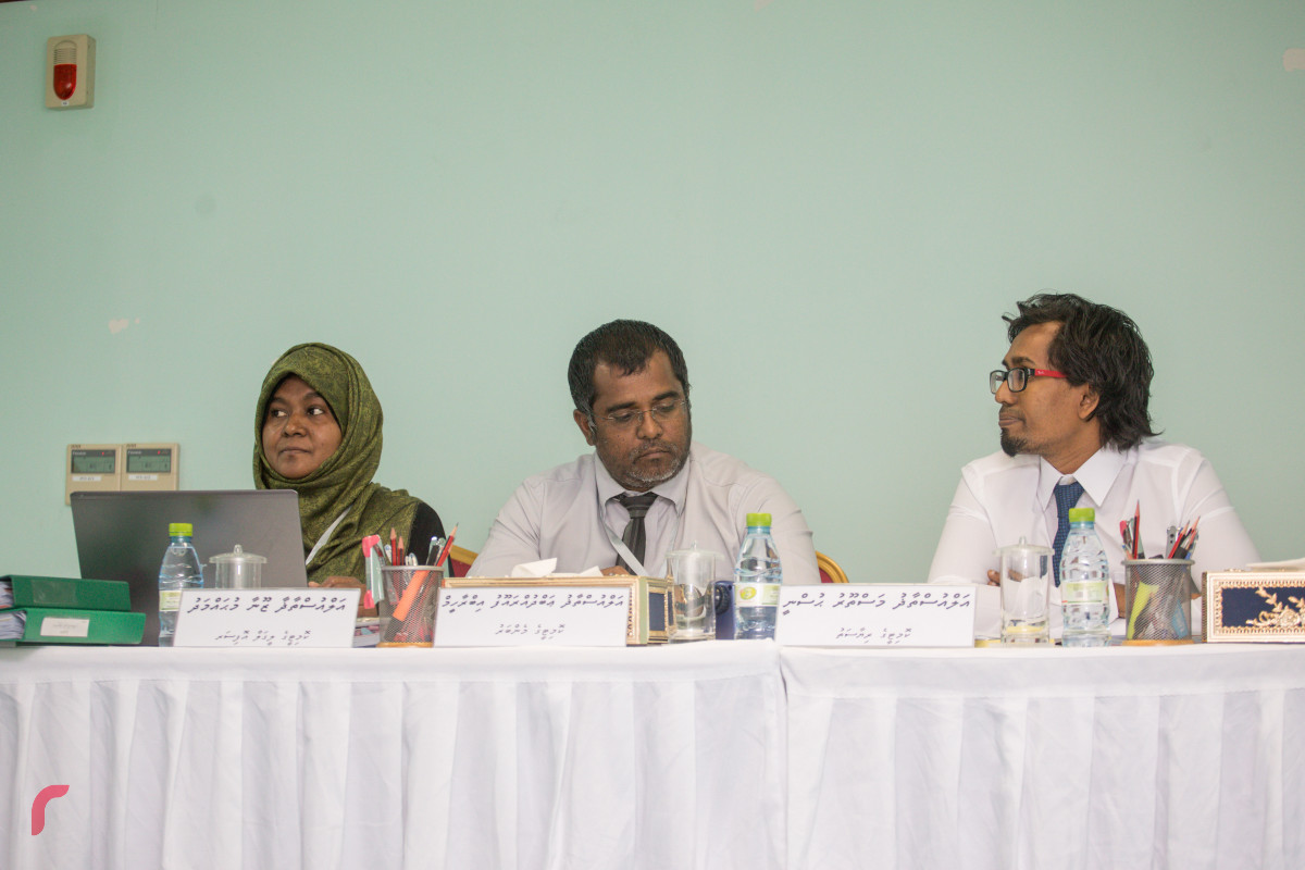 15 ޖުލައި 2019 --ފަނޑިޔާރު ހަސަން ސައީދުގެ މައްސަލަ ބެލި ކޮމެޓީ -- ފޮޓޯ: ޝުއައިބް މުހައްމަދު