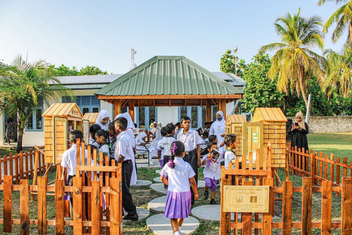 Projects in Thakandhoo and Fonadhoo under the BML Community Fund