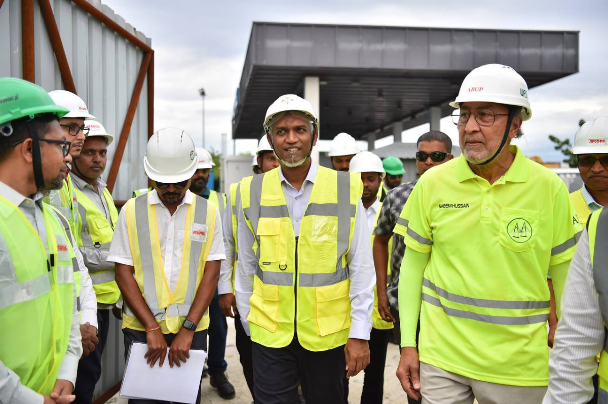 ރައީސް މުއިއްޒު، ތިލަމާލެ ބްރިޖް މަޝްރޫއުގެ މަސައްކަތްތައް ބައްލަވާލެއްވުން