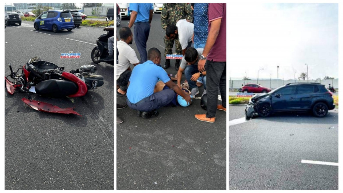 ބްރިޖް ހައިވޭގައި ނުރައްކާތެރި އެކްސިޑެންޓެއް ހިނގައިގެން އުޅުމުގެ ތެރެއިން