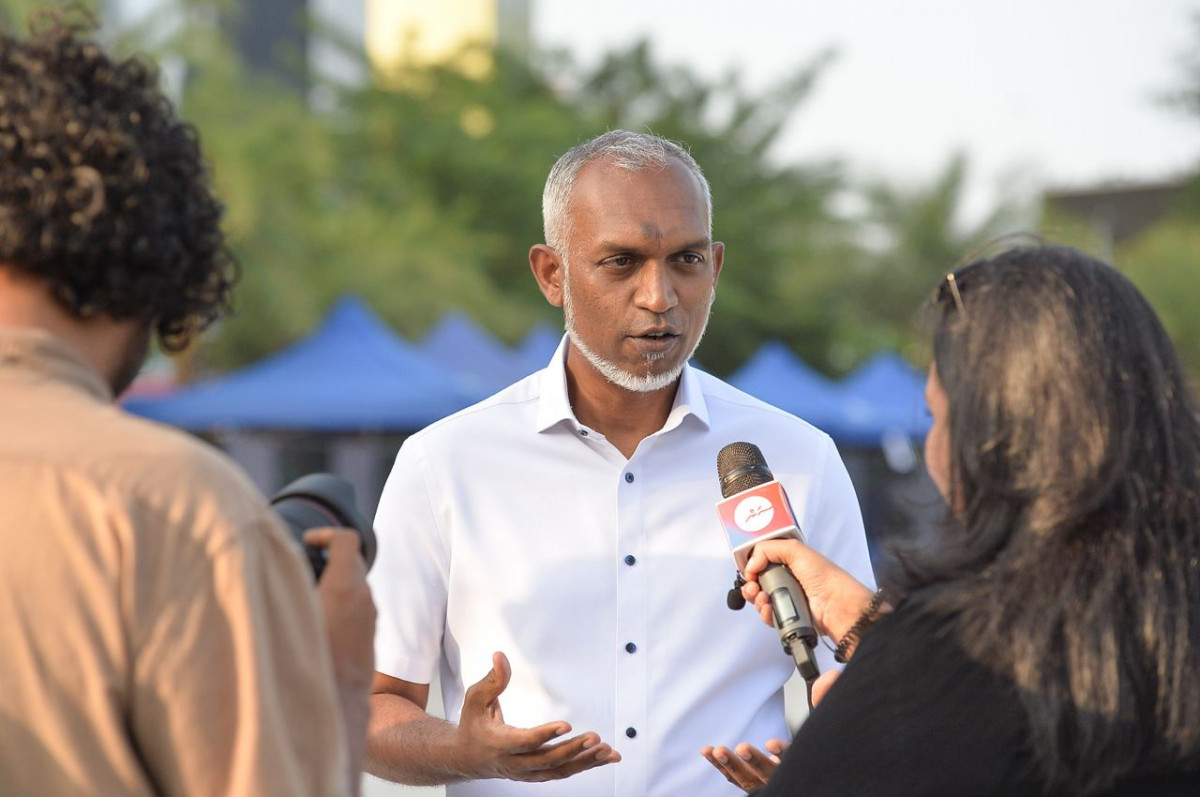 މާލޭ ސިޓީ ކައުންސިލްގެ މޭޔަރ، ޑރ. މުހައްމަދު މުއިއްޒު