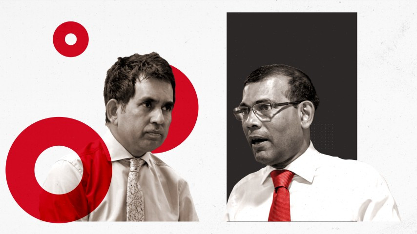 ރައްޔިތުންގެ މަޖިލީހުގެ ރައީސް މުހައްމަދު ނަޝީދާއި، މާވަށު ދާއިރާގެ މެމްބަރު މުހައްމަދު ސައީދު