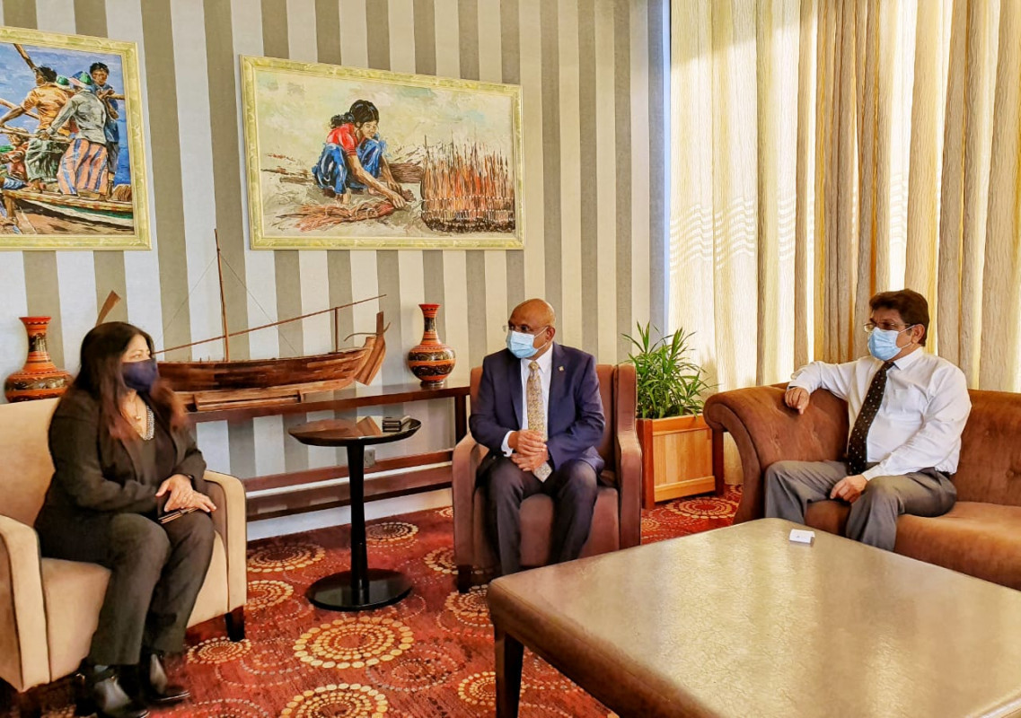 The foreign minister departed to Kuwait on Monday