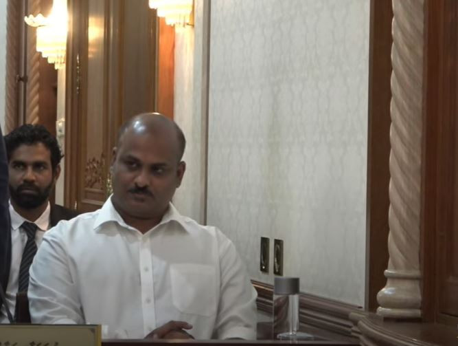 Ahmed 'Krik' Riza, who has been implicated in the Fuhgiri corruption case