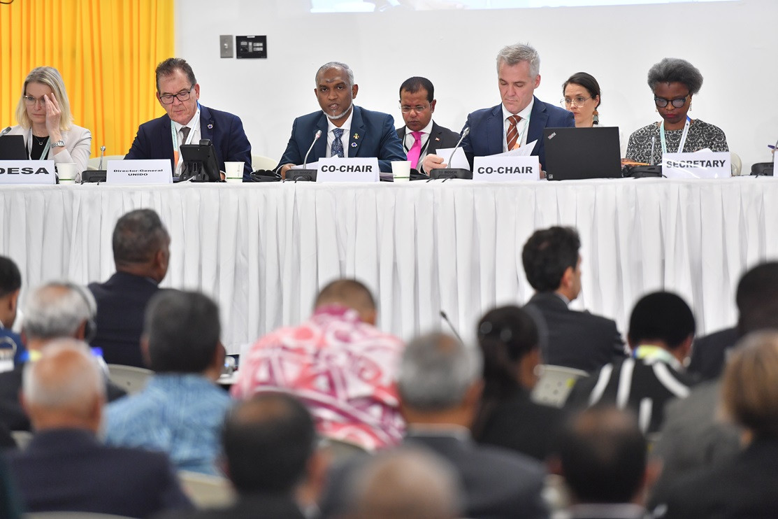 President Muizzu at the Interactive Dialogue "Revitalizing SIDS’ Economies for Accelerated and Sustainable Growth"