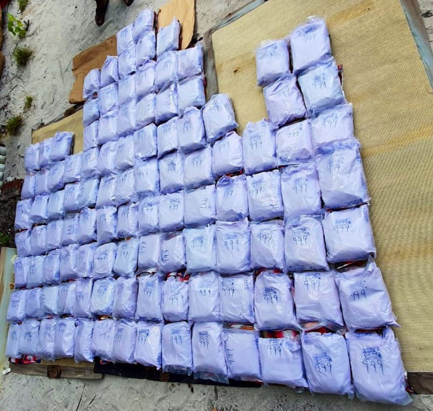 އަތުލައިގަތް 100 އެއްހާ ކިލޯގެ ހެރޮއިން- 100 ކިލޯ ޑްރަގް މައްސަލައިގައި 10 މީހަކު ހައްޔަރުކޮށްފައިވޭ