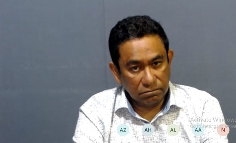 ކުރީގެ ރައީސް އަބްދުﷲ ޔާމީން