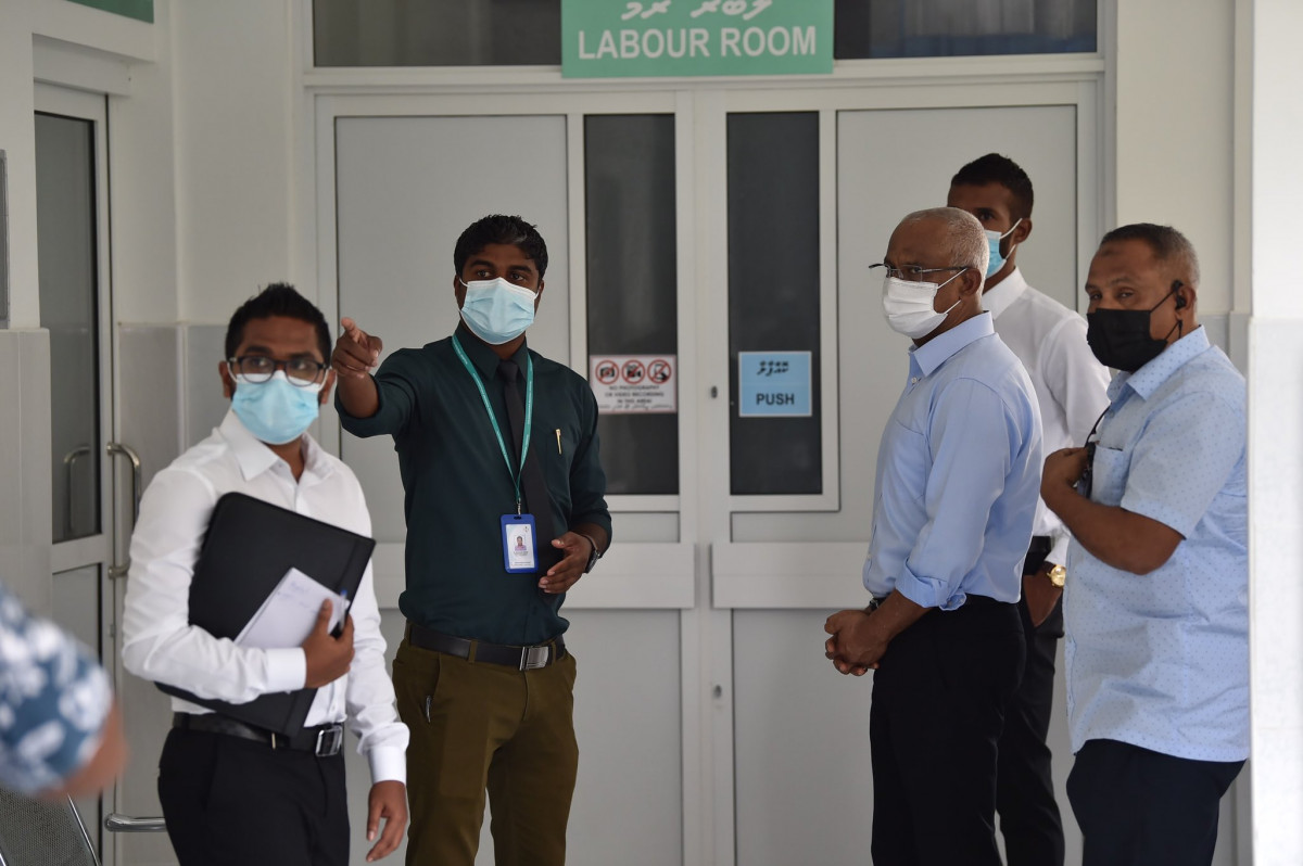 ރައީސްގެ ކުޅުދުއްފުށީ ދަތުރުގެ ތެރެއިން - ފޮޓޯ: ރައީސް އޮފީސް