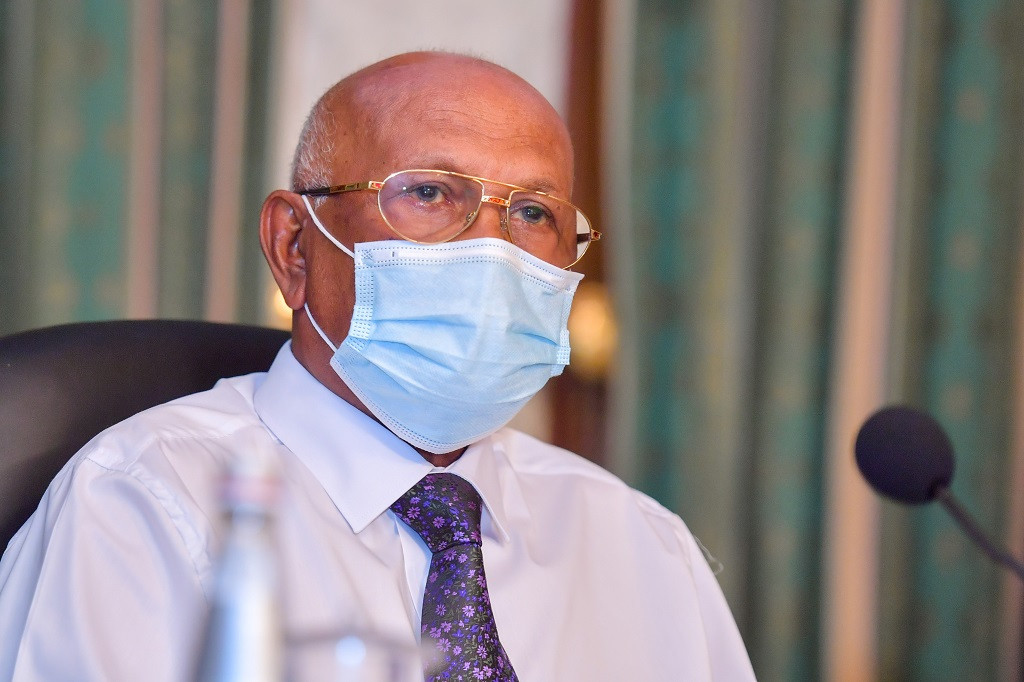 ހެލްތު މިނިސްޓަރ އަހުމަދު ނަސީމް