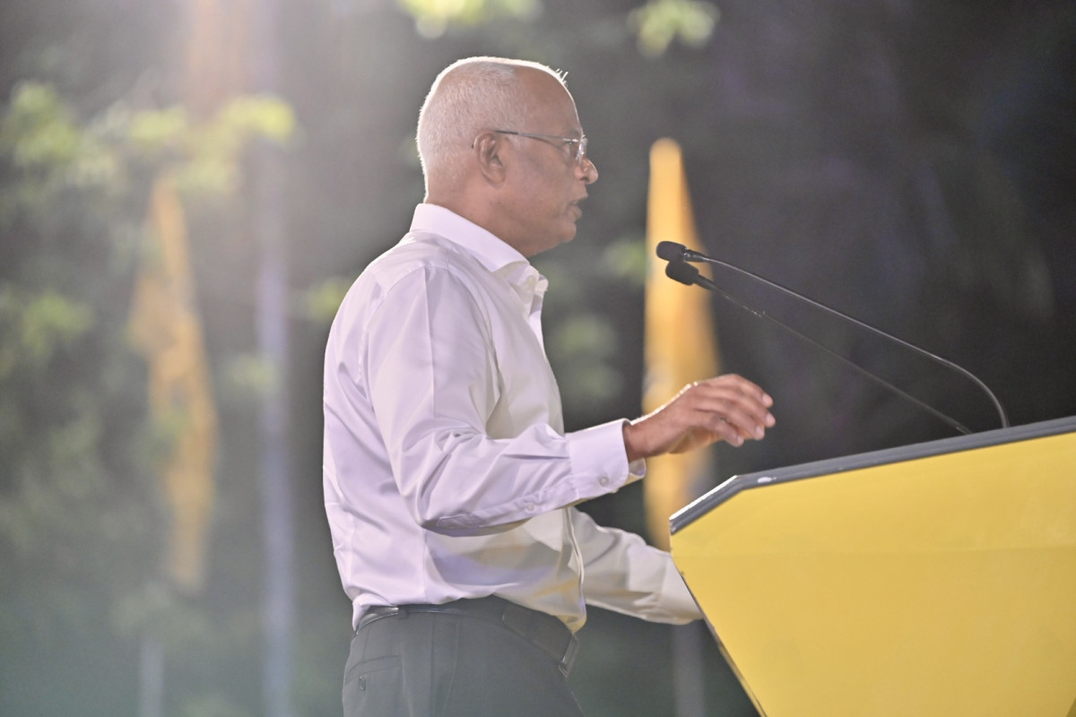 ރައީސް ސާލިހު އެމްޑީޕީގެ އެއްވުމެއްގައި ވާހަކަފުޅު ދައްކަވަނީ