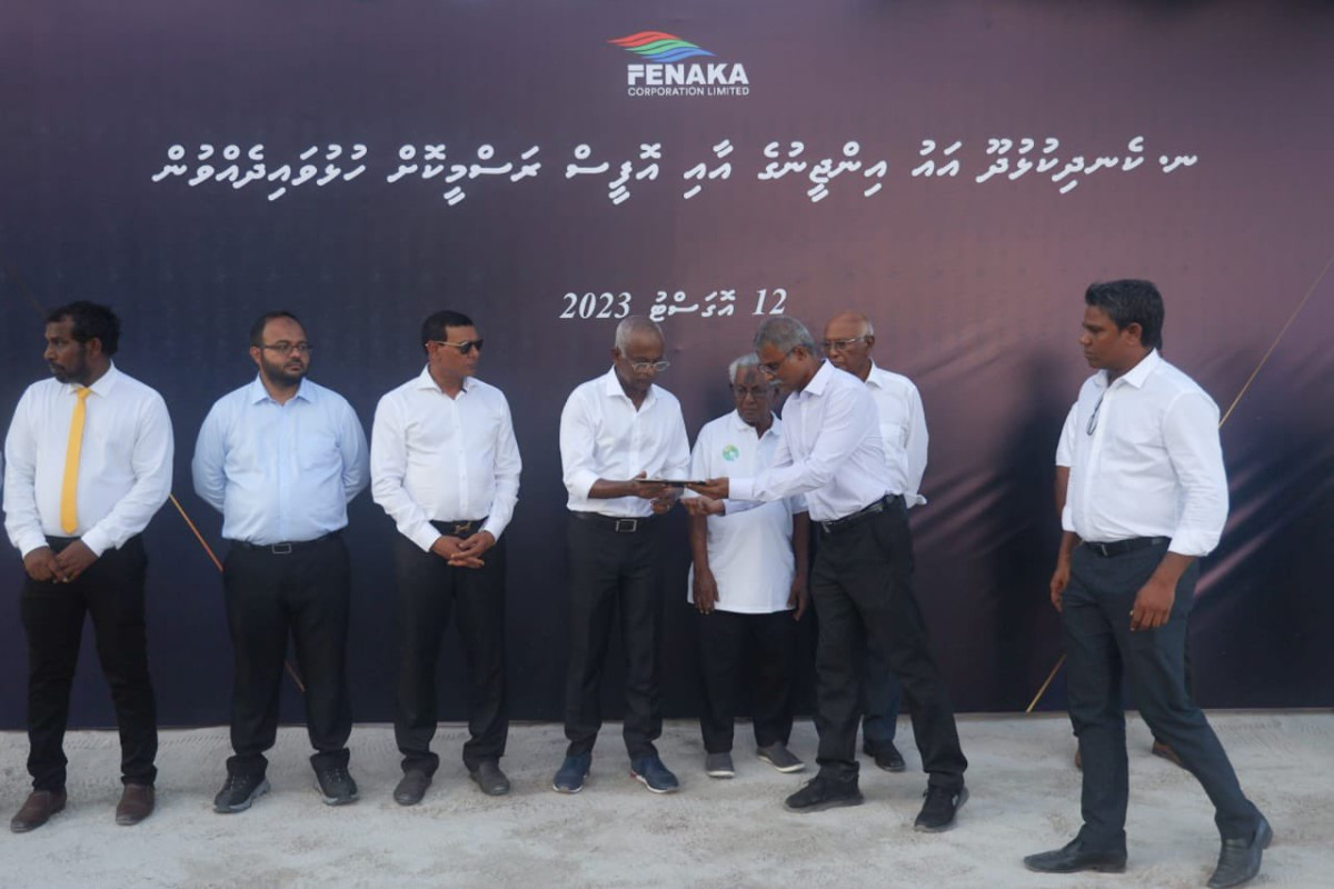 ރައީސް ކެނދިކުޅުދޫ ފެނަކަ އިންޖީނުގެއާއި އޮފީސް އިމާރާތް ހުޅުއްވައިދެއްވަނީ