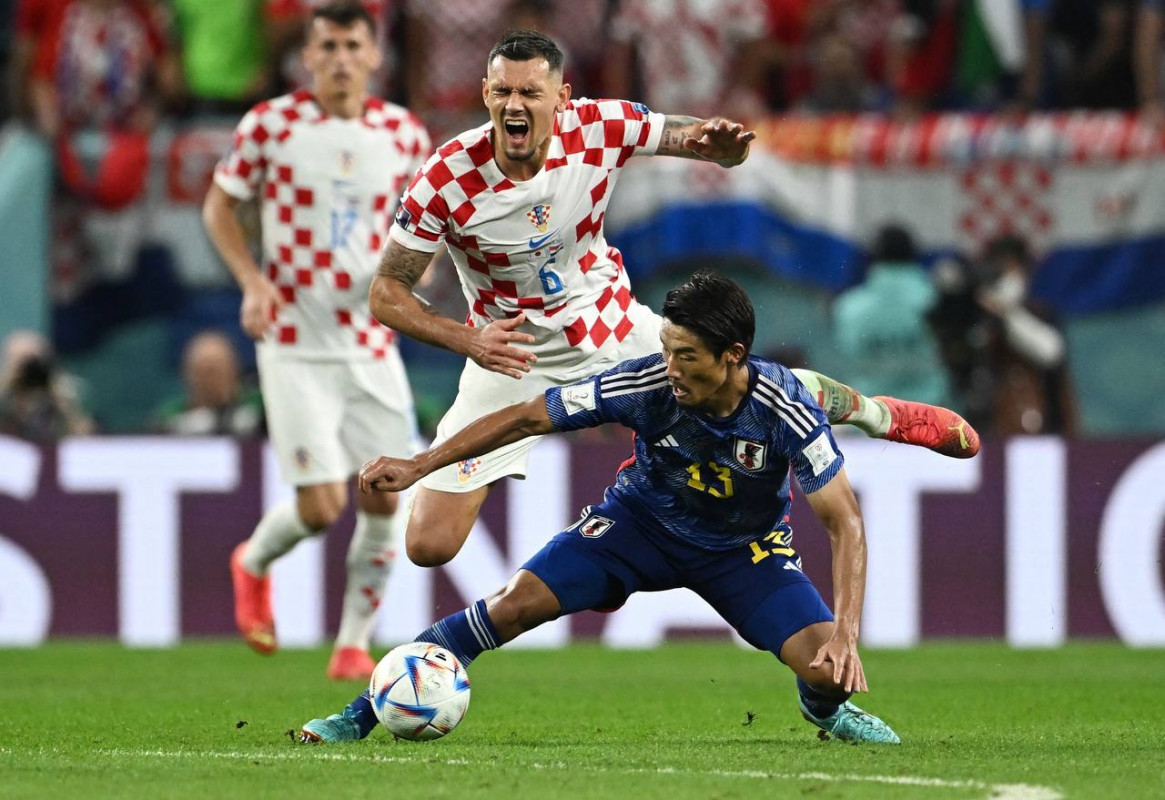 ޖަޕާން އަދި ކްރޮއޭޝިއާ ބައްދަލު ކުރި މެޗުގެ ތެރެއިން - ފޮޓޯ/ ރޮއިޓާސް