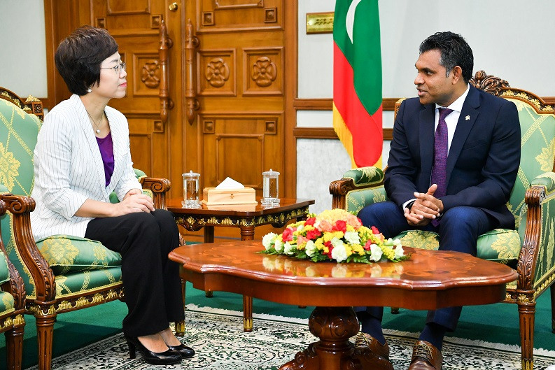 The discussions were held during a courtesy call paid on VP Naseem, by Ambassador of China  Wang Lixin on Sunday