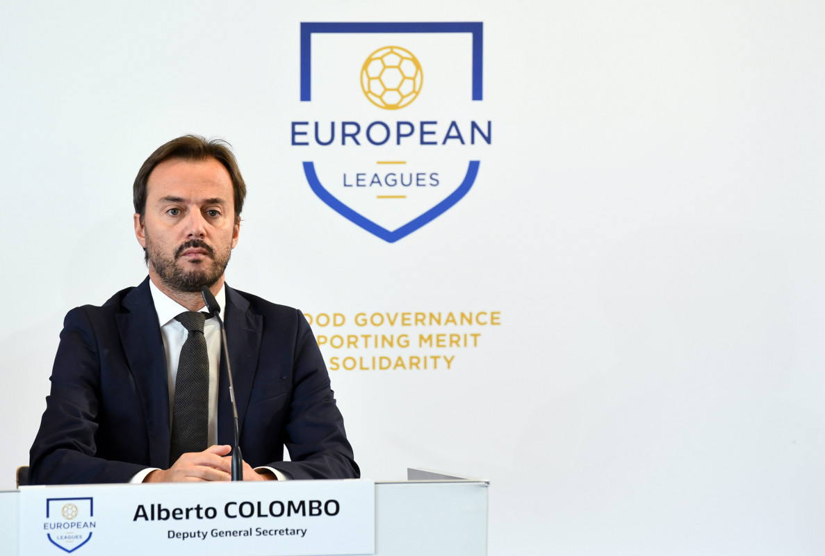 ޔޫރަޕިއަން ލީގުގެ ޑެޕިއުޓީ ޖެނެރަލް ސެކްރެޓަރީ އަލްބާޓޯ ކޮލަމްބޯ