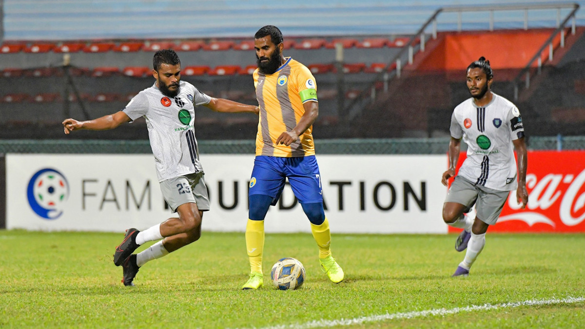 ސަސްއާ ދެކޮޅަށް ކުޅުނު މެޗުގެ ތެރެއިން ވެލެންސިއާގެ ކެޕްޓަން އަލީ އަޝްފާގު (ދަގަނޑޭ)