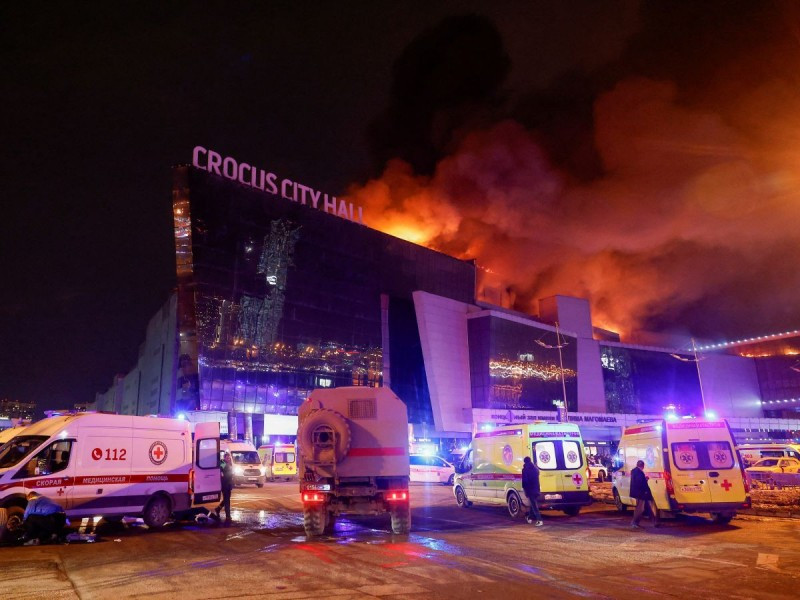 މޮސްކޯގައި ދިން ހަމަލާގައި އެއިމާރާތްވަނީ ބޭނުން ނުކުރެވޭވަރަށް ހަލާކުވެފައި