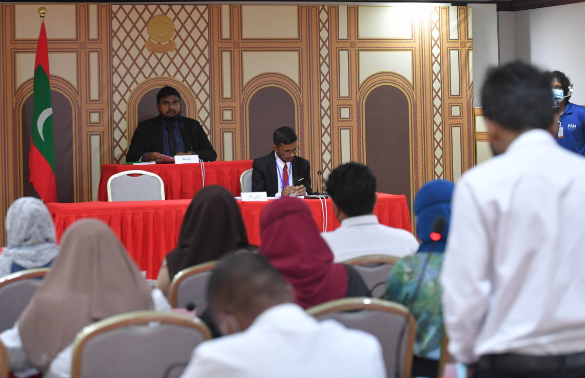 2021 ވަނަ އަހަރު ބޭއްވި ޕްރެކްޓިސް ޕާލަމަންޓް ފޯރ ޔޫތު ޕްރޮގްރާމުގެ ތެރެއިން