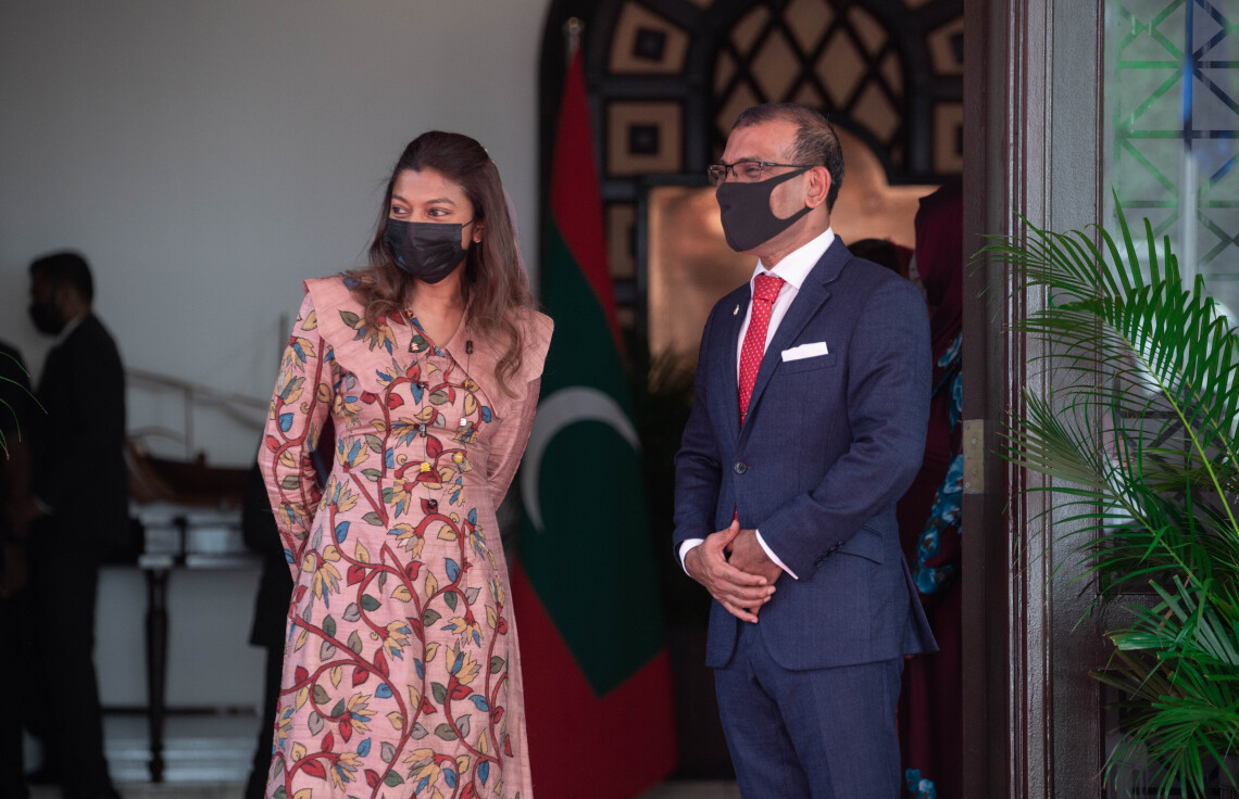 ނަޝީދާއި އީވާ މަޖިލީހުގެ ހަފްލާއެއްގައި