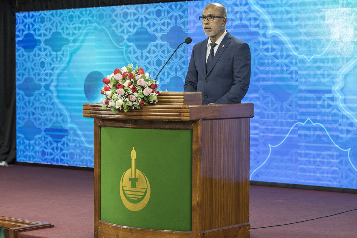 މިނިސްޓަރ އޮފް އިސްލާމިކް އެފެއަރޒް ޑރ. އަހުމަދު ޒާހިރު