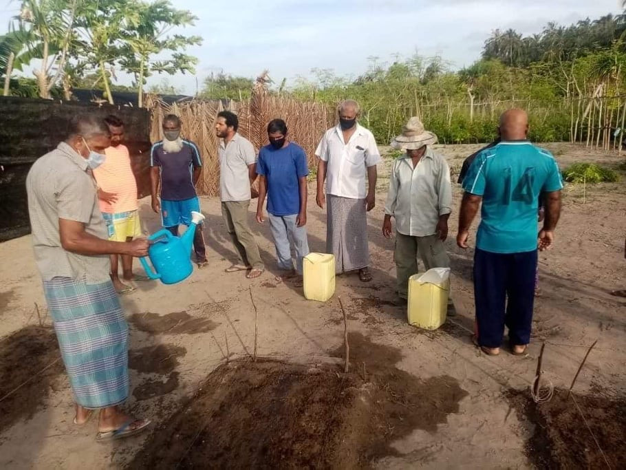 ހދ.ނޮޅިވަރަމްގެ ދަނޑުވެރިންނަށް ހިންގި ދަނޑުވެރިކަމާ ބެހޭ ފަންނީ މައުލޫމާތު ދިނުމުގެ ޕްރޮގްރާމްގެ ތެރޭން