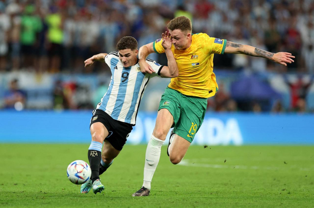 އޮސްޓްރޭލިޔާ އަދި އާޖެންޓީނާ ކުޅުނު މެޗުގެ ތެރެއިން - ފޮޓޯ: ރޮއިޓާސް