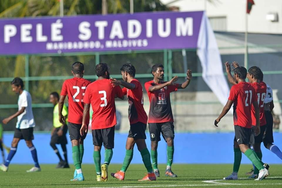 ޕެލޭ ސްޓޭޑިއަމް ހުޅުވުމަށް ކުޅެވުނު މެޗުގެ ތެރެއިން