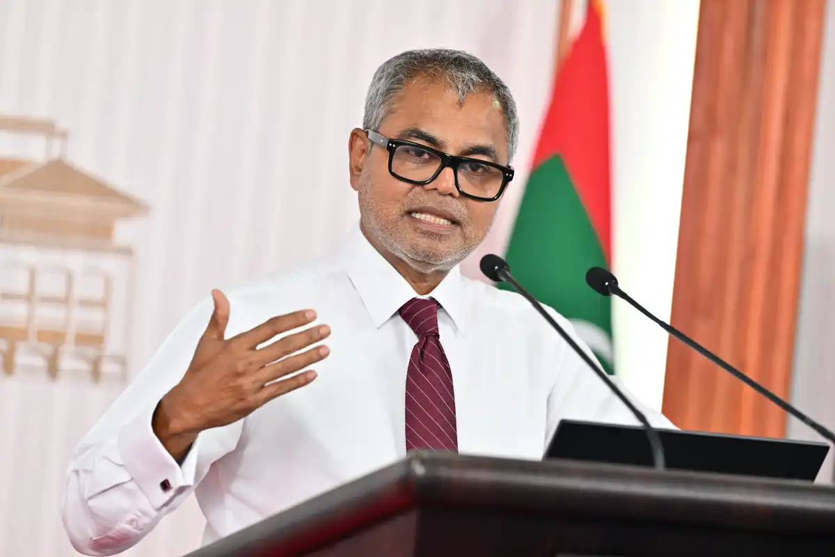 ރައީސް ޑރ. މުހައްމަދު މުއިއްޒުގެ އެންވަޔަރަމަންޓް މިނިސްޓަރު ތޯރިގު އިބްރާހިމް
