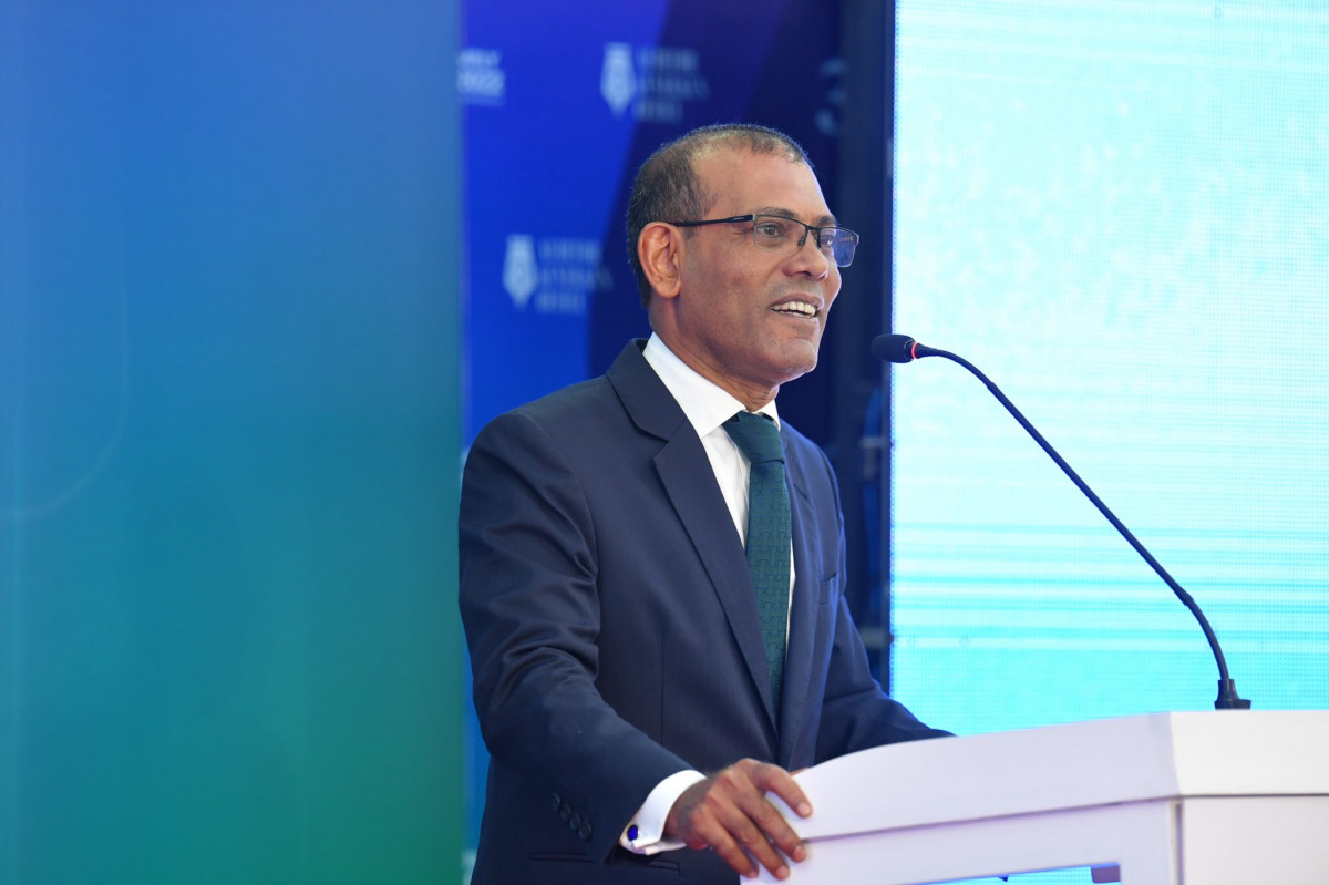 Speaker of Parliament and Former President Mohamed Nasheed