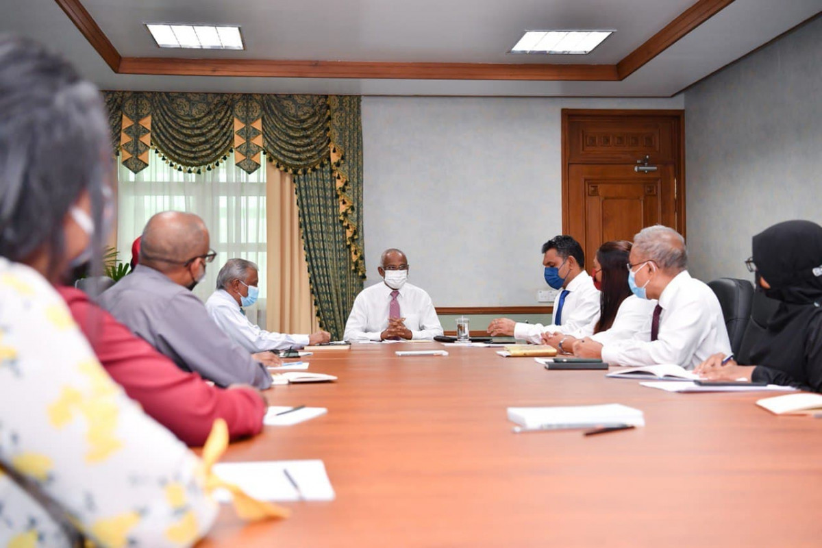 President meets Education Sector Research Group to discuss status of study