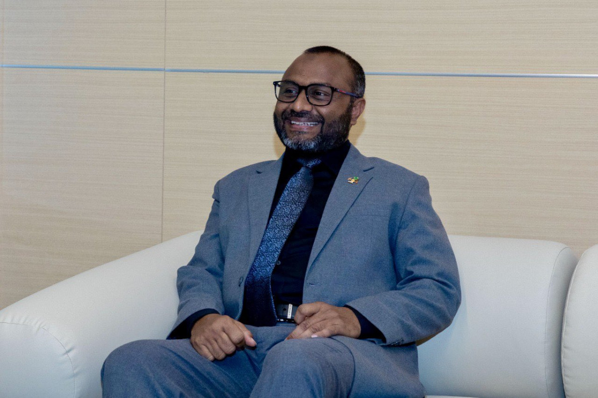 Minister of Islamic Affairs Dr. Mohamed Shaheem Ali Saeed
