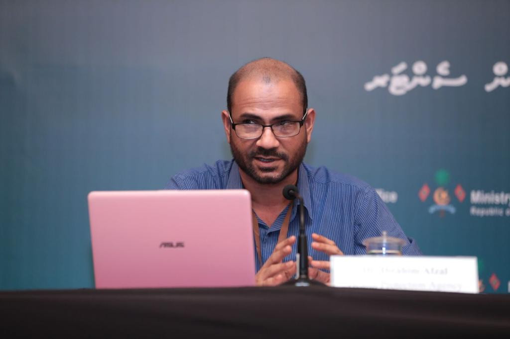 ހެލްތް ޕްރޮޓެކްޝަން އެޖެންސީ (އެޗްޕީއޭ) ގެ ޑރ. އިބްރާހިމް އަފްޒަލް