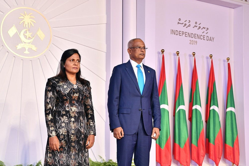 މިނިވަން ދުވަހުގެ މުނާސަބަތުގައި ރައީސުލްޖުމްހޫރިއްޔާގެ ދެކަނބަލުން ބޭއްވެވި ޖަލްސާގެ ތެރެއިން
