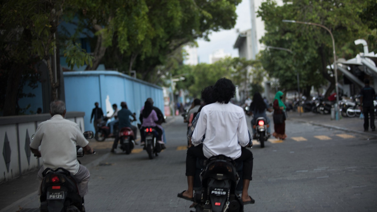 ހަވީރު 5 ގެ ފަހުން މާލޭގެ މަގުމަތި - ފޮޓޯ: އަތޫފް އާތިފް / ރާއްޖެޓީވީ