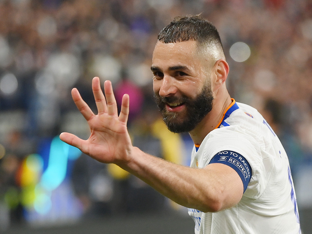 މުބާރާތުގެ މޮޅު ކުޅުންތެރިޔާ ބެންޒިމާ: ފޮޓޯ-ޗެމްޕިއަންސްލީގު ޓްވީޓަރ