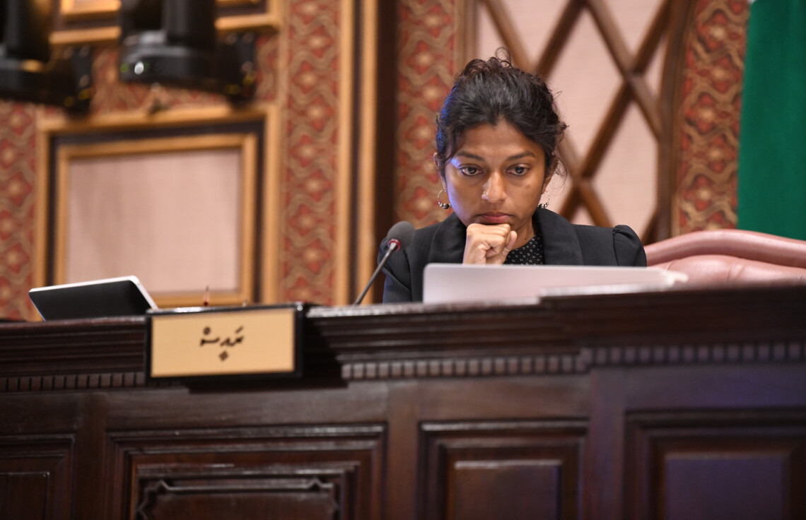 Deputy Speaker of Parliament Eva Abdulla