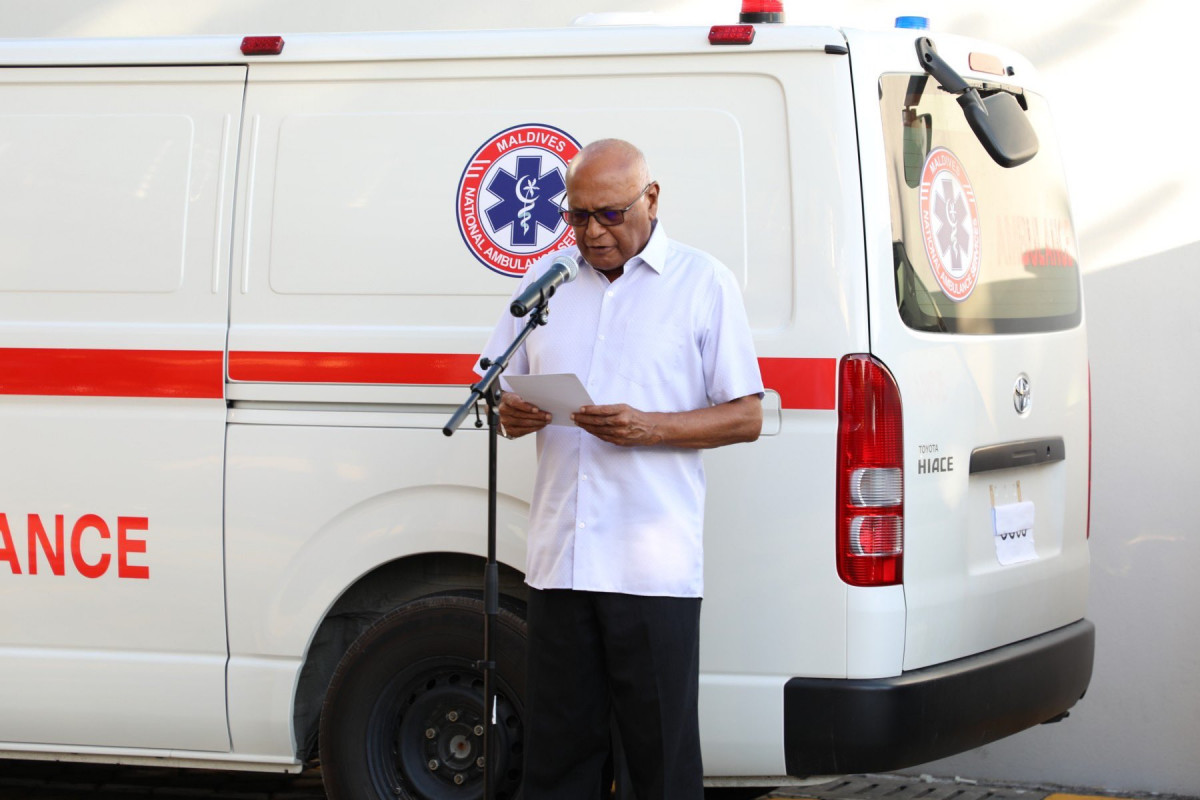 Minister of Health Ahmed Naseem