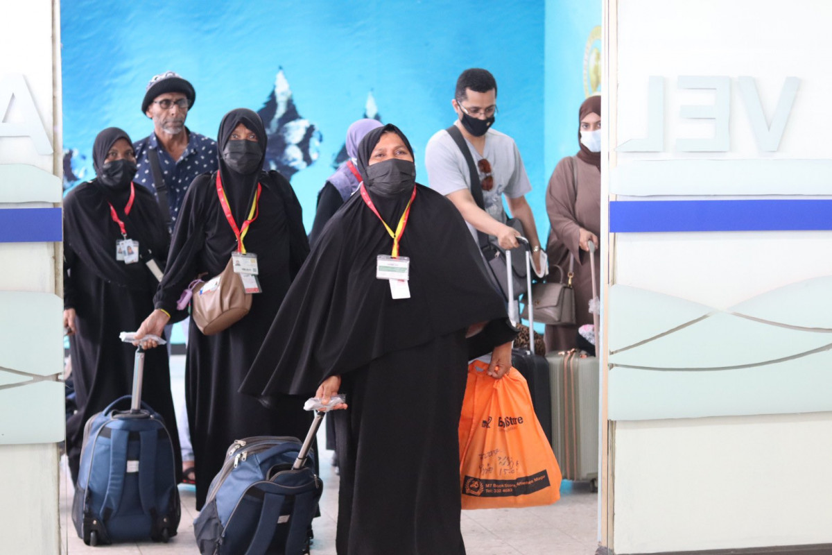 ހައްޖުވެރިން އެނބުރި އައުން