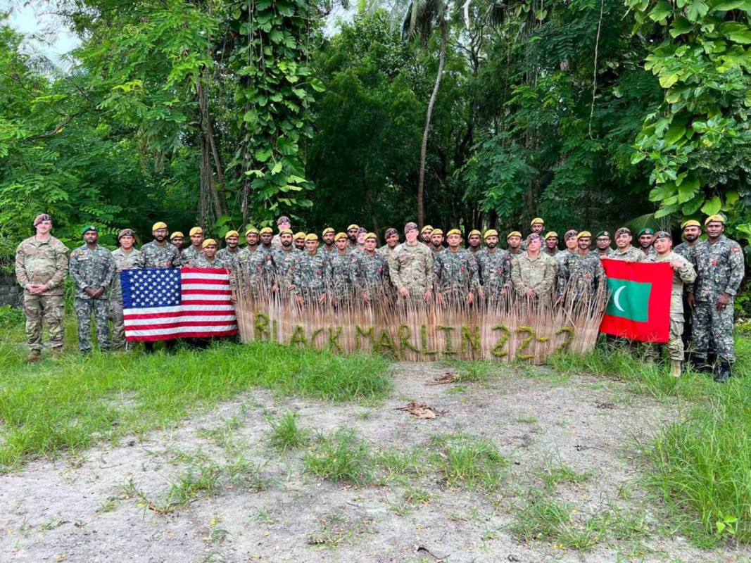 އެމްއެންޑީއެފުން އެމެރިކާ ސިފައިންނާ ގުޅިގެން ކުރިއަށްގެންދާ ތަމްރީނު ޕްރޮގްރާމުގެ ތެރެއިން