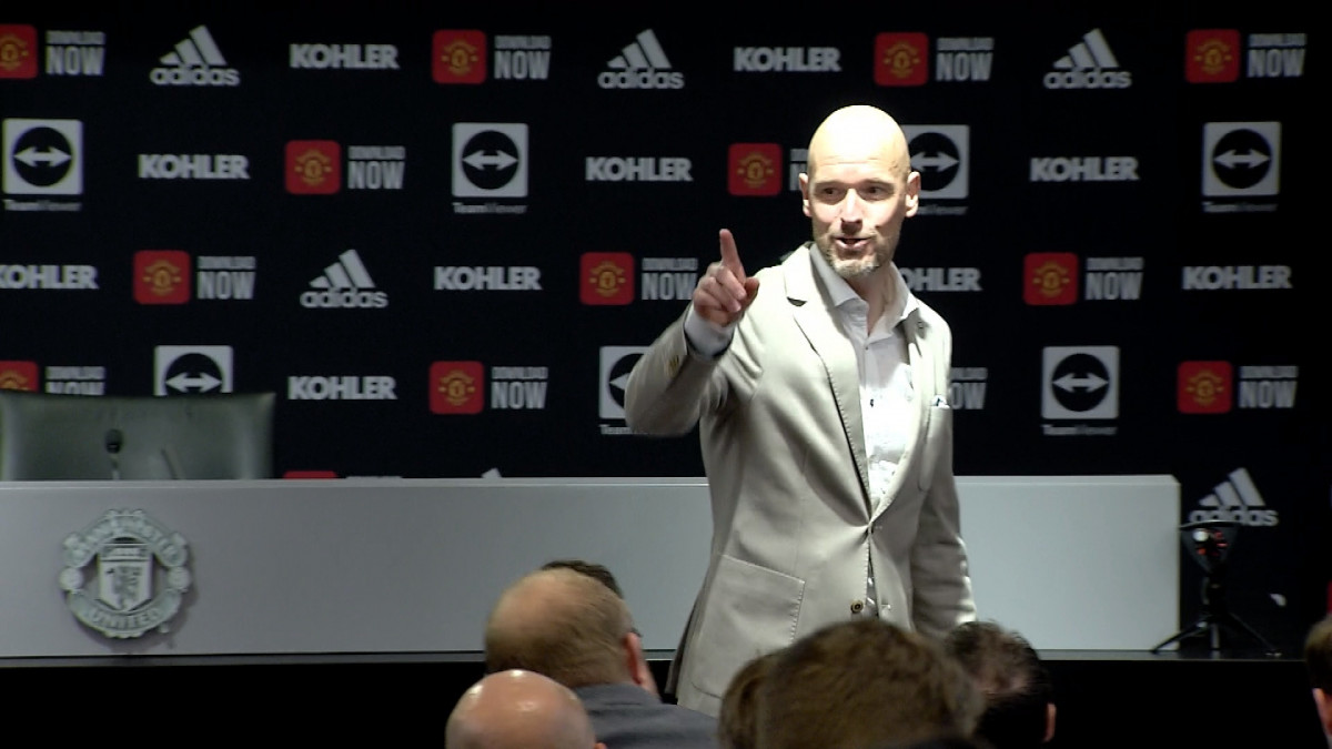 ޔުނައިޓެޑުގެ ކޯޗު އެރިކް ޓެން ހާގް 