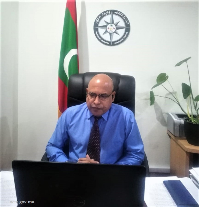 އެން.ސީ.ޓީ.ސީގެ ޑައިރެކްޓަރ ޖެނެރަލް ބްރިގޭޑިއަރ ޖެނެރަލް ޒަކަރިއްޔާ މަންޞޫރު ވެބިނަރގައި