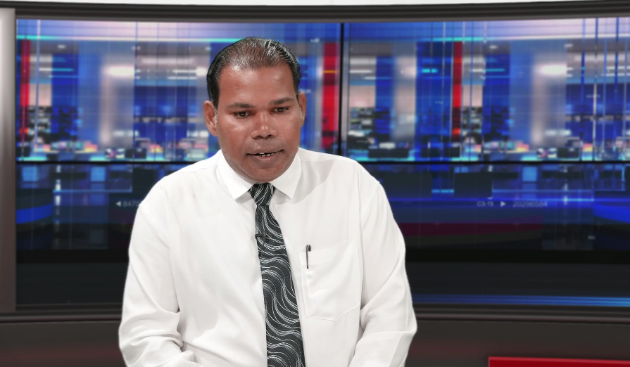 ފަލަސުރުހީ ޕްރޮގްރާމްގައި ރައްޔިތުންގެ މަޖިލީހުގެ މަރަދޫ ދާއިރާގެ މެމްބަރު އަހުމަދު ދީދީ ވާހަކަދައްކަވަނީ