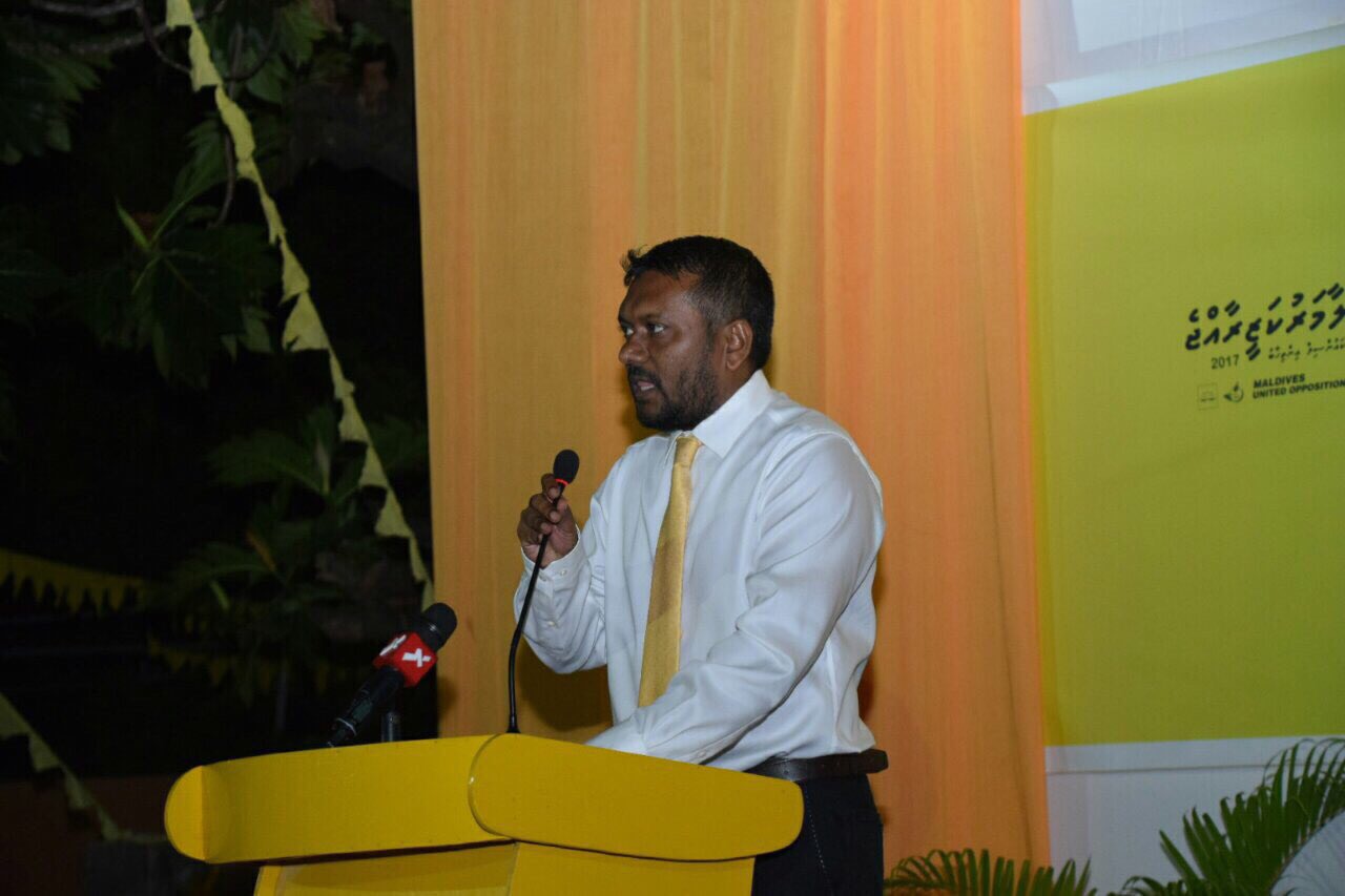 އެމްޑީޕީ އިން ލޯކަލް ކައުންސިލް އިންތިހާބާ ގުޅިގެން ބ ދަރަވަންދޫ ގައި ބޭއްވި ޖަލްސާ