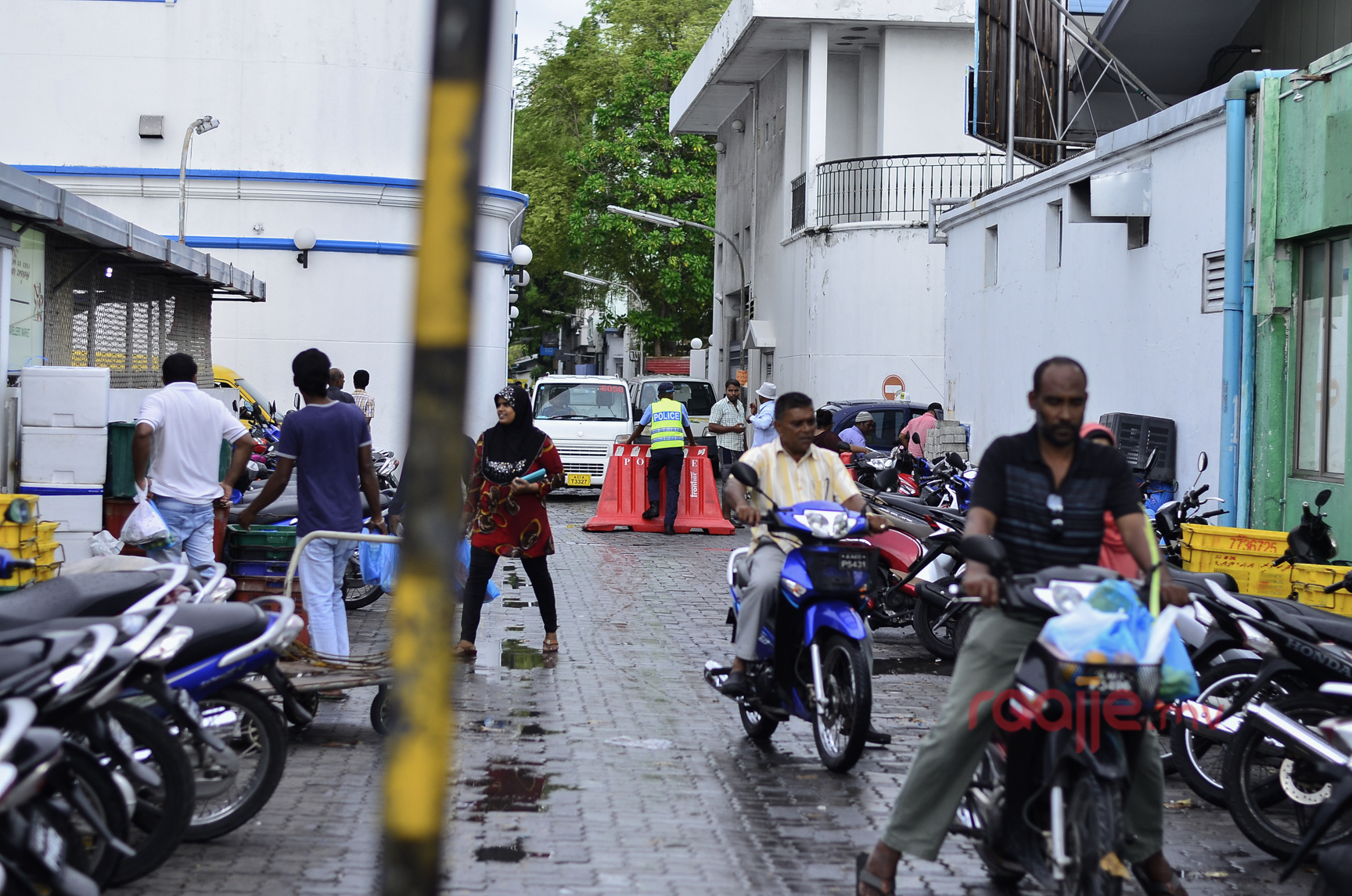 މާލެ ލޯކަލް މާރުކޭޓު ސަރަހައްދު ގައި ވިޔަފާރި ކުރުން 