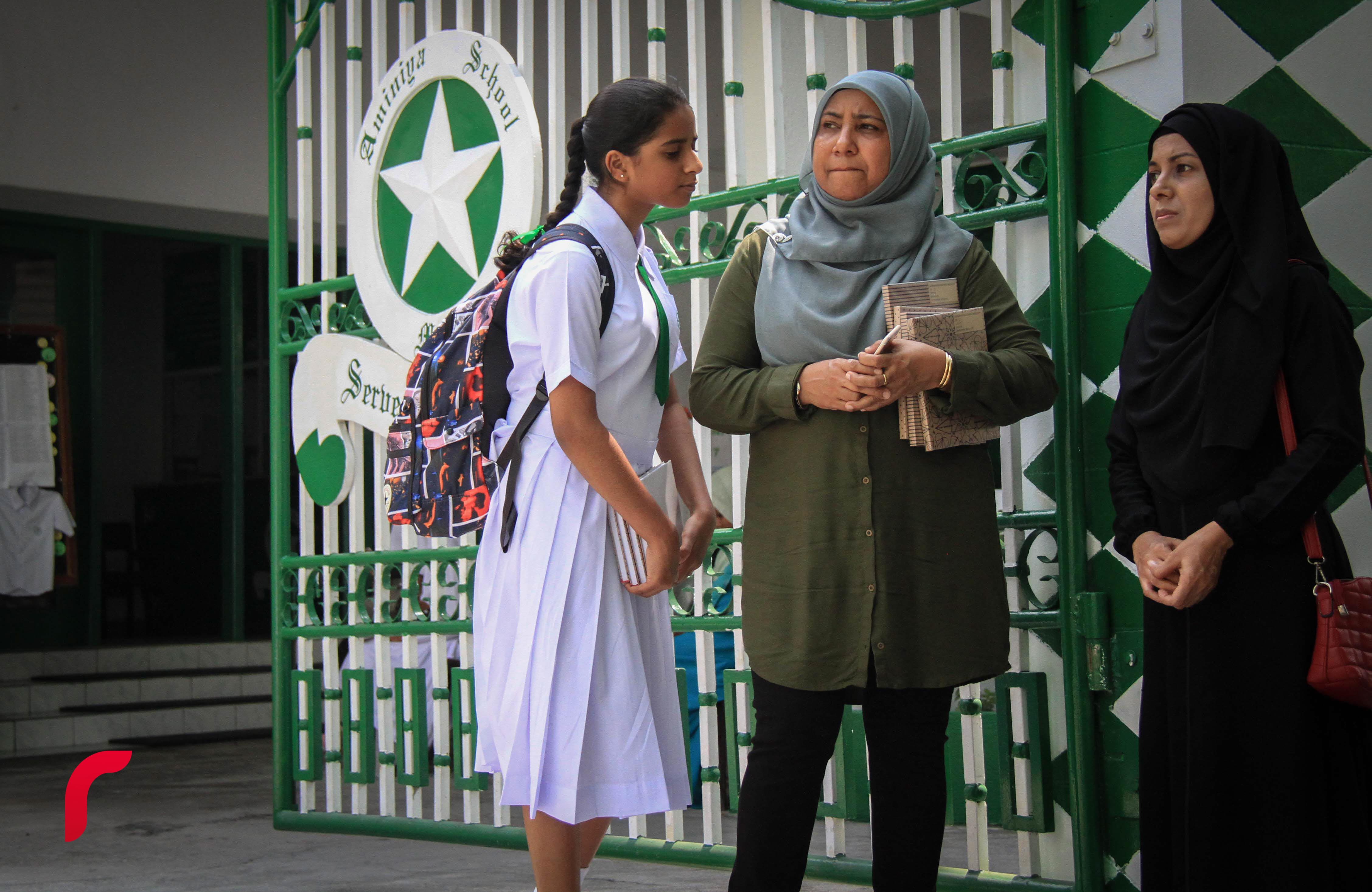  ޖެނުއަރީ 8 2017- ދިރާސީ އާ އަހަރުގެ ކިޔެވުން 78،000 ދަރިވަރުންނާއި 7700 ޓީޗަރުންނާއިއެކު ފެށުން .---ފޮޓޯ: މުހައްމަދު ޝަރުހާން/ ރާއްޖެ އެމްވީ