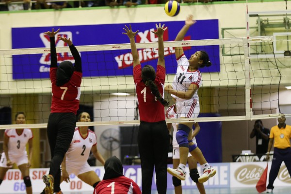 މާލެ، ޖެނުއަރީ 27، 2017. އޭވީސީ ސެންޓްރަލް ޒޯން އަންހެން ވޮލީ ބޯލް މުބާރާތުގެ ކޮލިފިކޭޝަންގައި  އޭޝިއާ ޒޯންގައި ރާއްޖެ އަދި ނޭޕާލް ކުޅުނު މެޗުގެ. މިމެޗް ސީދާ ތިންސެޓް އިން ނޭޕާލް ވަނީ ކާމިޔާބު ކޮއްފައ